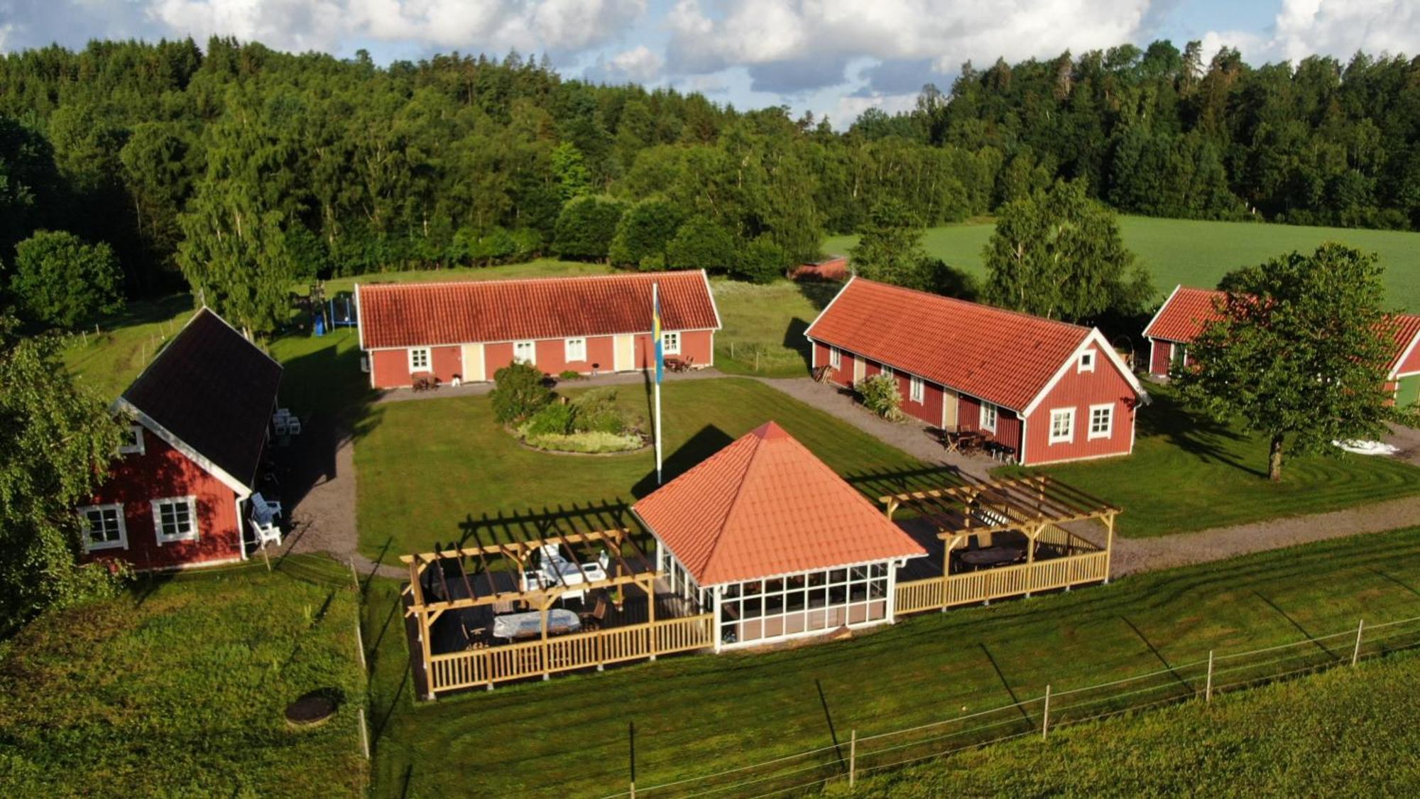 Hagbards By Gardspensionat Sloinge Exterior foto
